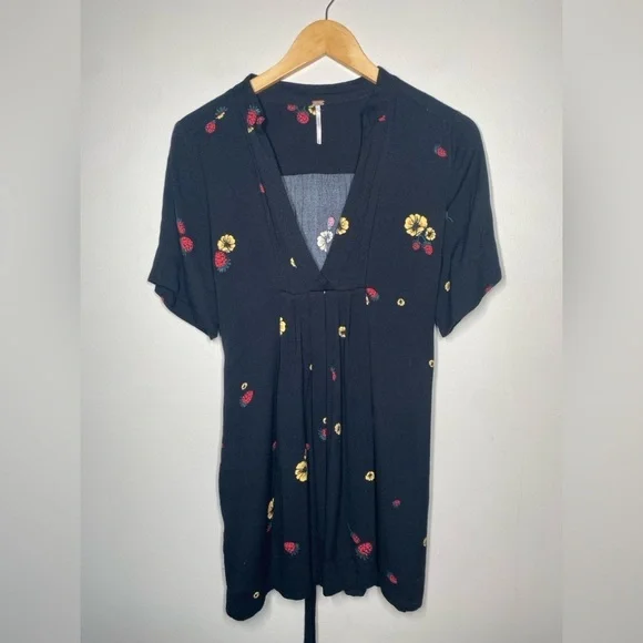 Free People Strawberry & Florals Mini Dress - Picture 2 of 5